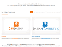 Tablet Screenshot of offmedia.it